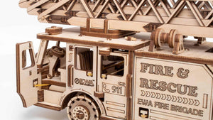 Firetruck - eco-wood-art