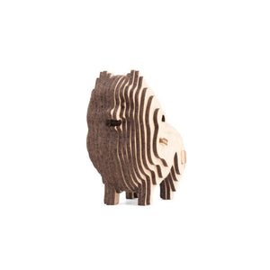 Dog Mini wooden mini model by EWA, 28 pieces