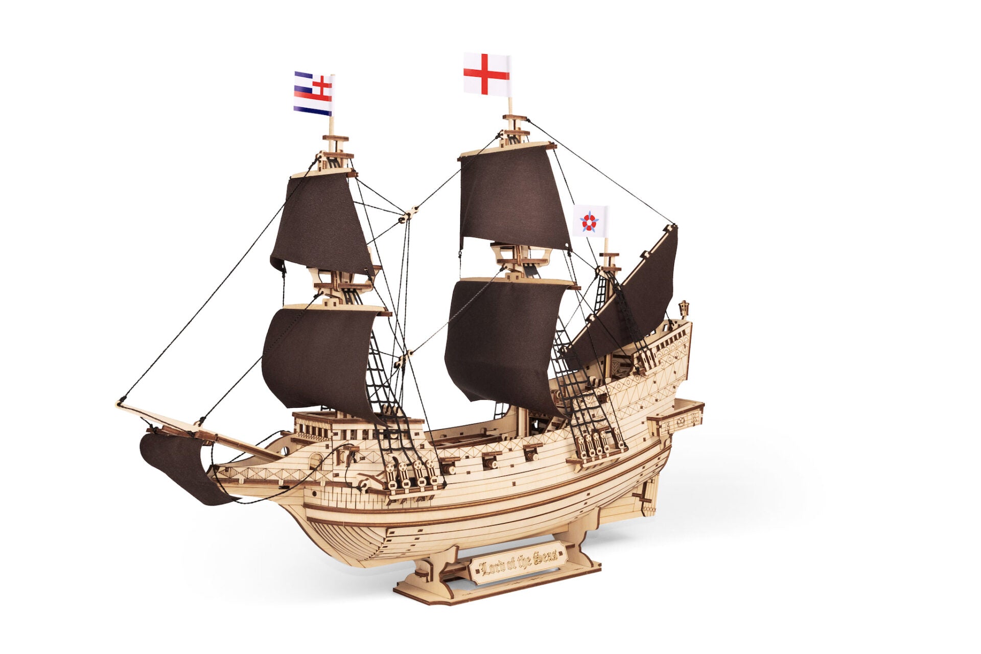 Lord of the Seas 3D Wooden Puzzle, 438 Pieces | EWA – eco-wood-art