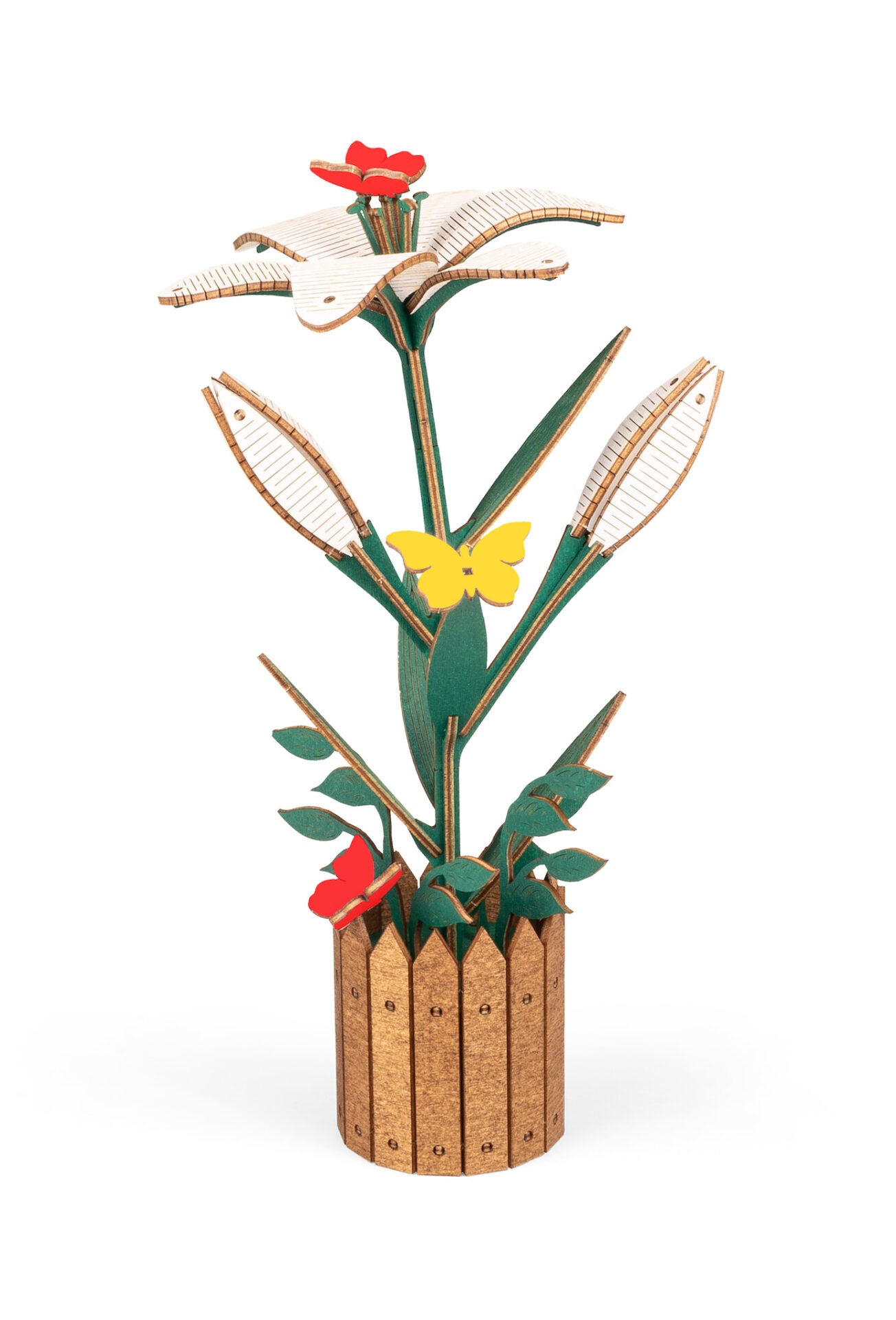 Flower Lily – eco-wood-art