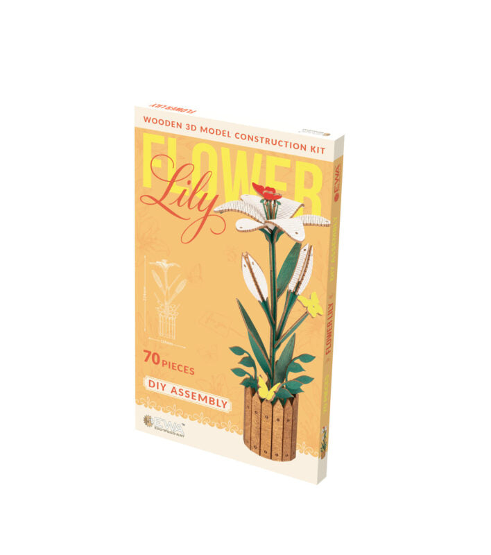 Flower Lily – eco-wood-art
