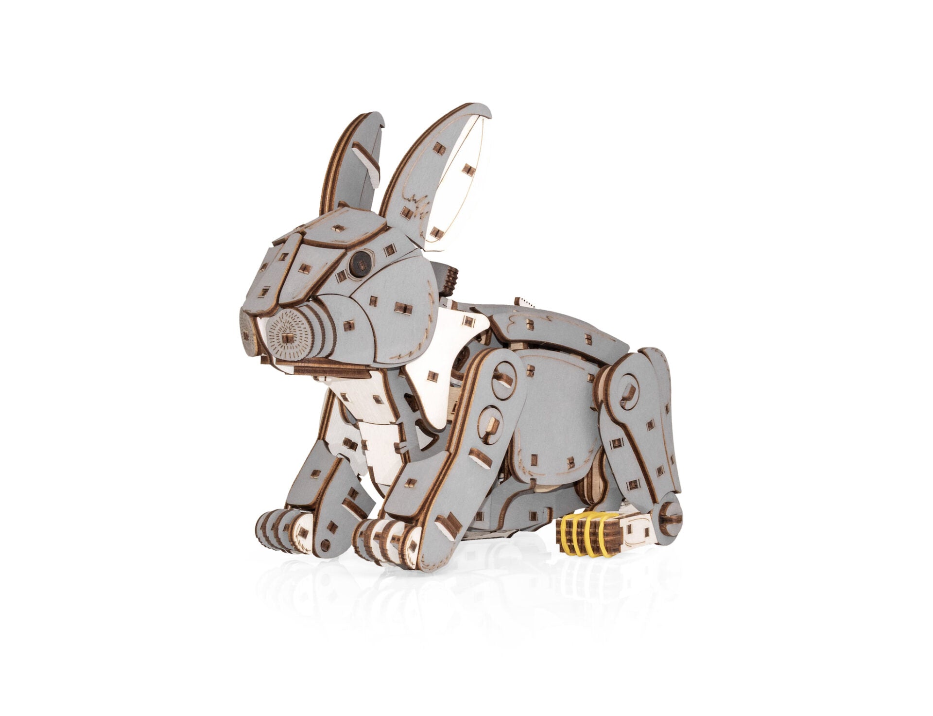 Grey Rabbit – eco-wood-art