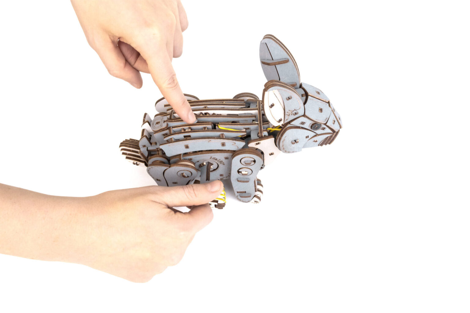 Grey Rabbit 3D Wooden Puzzle, 288 Pieces | EWA – eco-wood-art