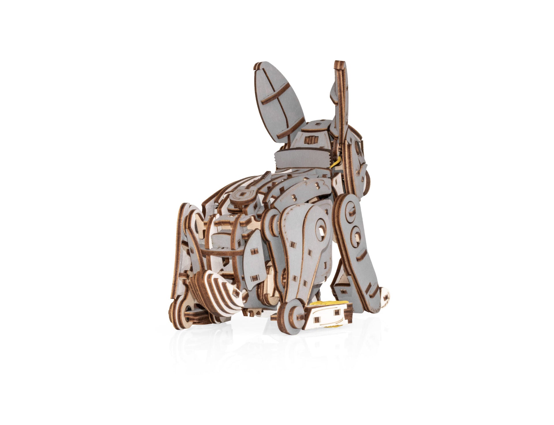 Grey Rabbit 3D Wooden Puzzle, 288 Pieces | EWA – eco-wood-art