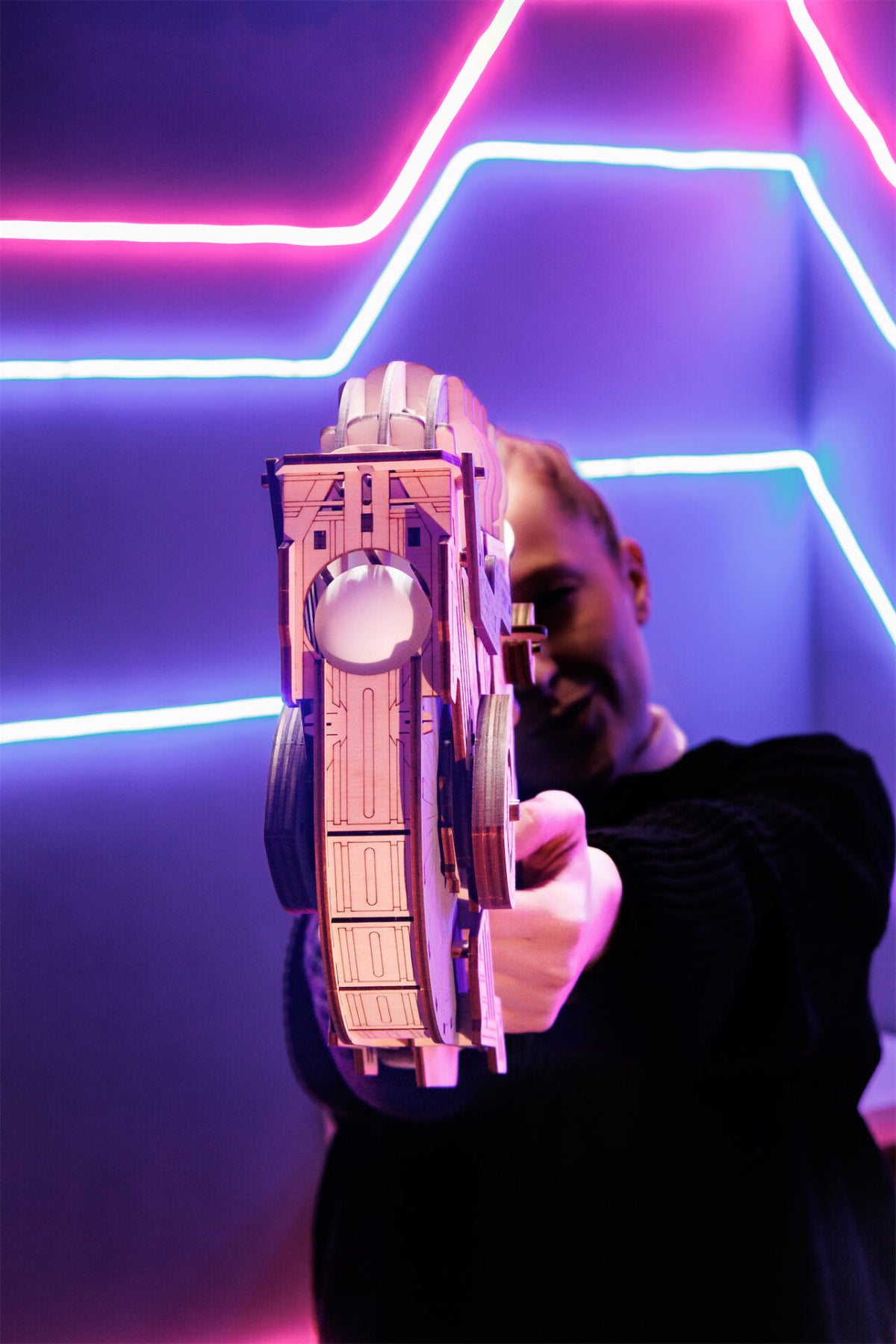 Ping Poll Gun Ping-Pong Gun – eco-wood-art