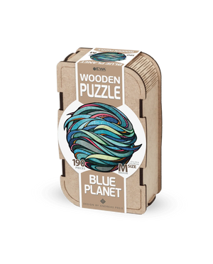 Wooden puzzle Blue Planet - eco-wood-art