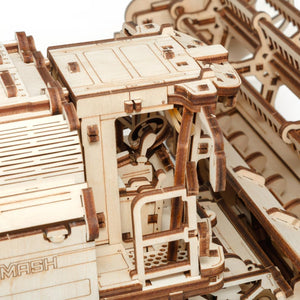 EWA Eco Wood Art Mechanical Model Grain Harvesting Combine GH800-864 pcs – Intricate Wooden Craft Kit - Sustainable DIY Assembly Kit for Adults and Teens - eco-wood-art