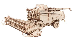 EWA Eco Wood Art Mechanical Model Grain Harvesting Combine GH800-864 pcs – Intricate Wooden Craft Kit - Sustainable DIY Assembly Kit for Adults and Teens - eco-wood-art