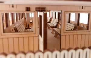 EWA Eco-Wood-Art Steamer - Deluxe Wooden model , Family Board Game - eco-wood-art